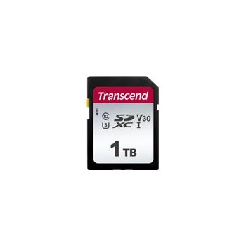 Transcend 300S - Flash Memory Card - 1 TB - Video Class V30 / UHS-I U3 / Class10