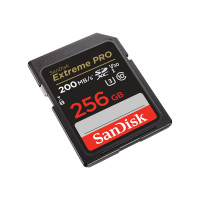 SanDisk Extreme PRO 256GB SDHC Memory Card 200MB/s 140MB/s UHS-I Class 10 U3 V30