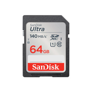 SanDisk Ultra 64GB SDXC 140MB/s - Extended Capacity SD (SDXC)