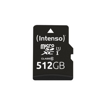 Intenso microSD 512GB UHS-I Perf CL10| Performance - 512 GB - MicroSD - Klasse 10 - UHS-I - Class 1 (U1) - Schockresistent - Temperaturbeständig - Wasserdicht - Röntgensicher