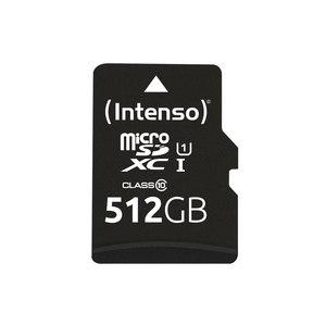 Intenso microSD 512GB UHS-I Perf CL10| Performance - 512...