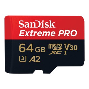 SanDisk Extreme Pro - Flash memory card (microSDXC to SD...