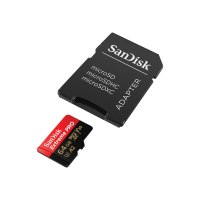 SanDisk Extreme Pro - Flash memory card (microSDXC to SD adapter included)