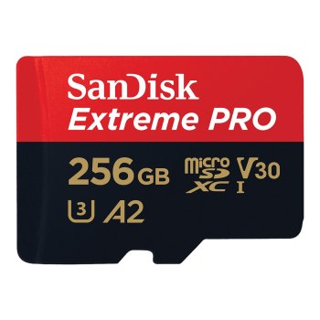 SanDisk Extreme Pro - Flash memory card (microSDXC to SD adapter included)