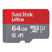 SanDisk Ultra - Flash-Speicherkarte (microSDXC-an-SD-Adapter inbegriffen)