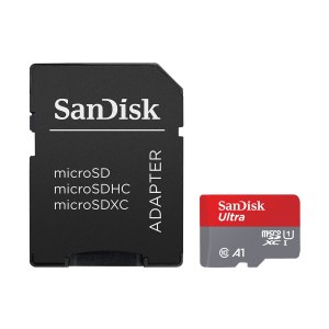 SanDisk Ultra – flash memory card (microSDXC-to-SD adapter included)