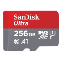 SanDisk 256GB Ultra microSDXC 150MB/s+SD Adapter - Extended Capacity SD (MicroSDHC)