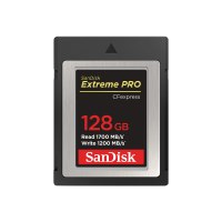 SanDisk SDCFE-128G-GN4NN - 128 GB - CFexpress - 1700 MB/s - 1200 MB/s - Nero