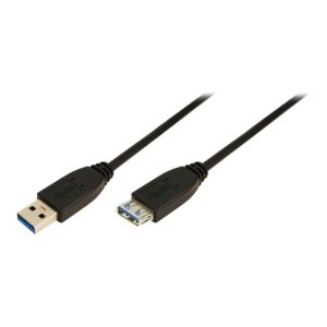 LogiLink 2m USB A - USB A 3.0 F/M - 2 m - USB A - USB A -...