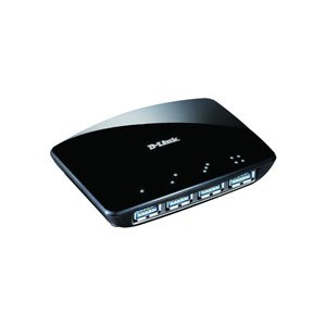 D-Link DUB 1340 - Hub - 4 x SuperSpeed USB 3.0 - Desktop