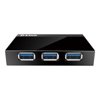 D-Link DUB 1340 - Hub - 4 x SuperSpeed USB 3.0 - Desktop