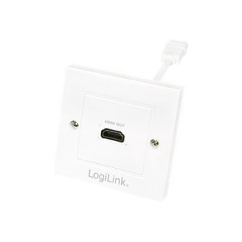 LogiLink Anschlussdose, Unterputz - HDMI