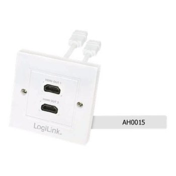 LogiLink Flush mount outlet