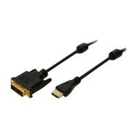 LogiLink Video cable - HDMI (F) to DVI-D (M)