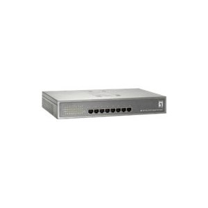 LevelOne GEP-0821 - Switch - 8 x 10/100/1000 (PoE)