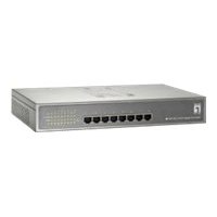 LevelOne GEP-0821 - Switch - 8 x 10/100/1000 (PoE)