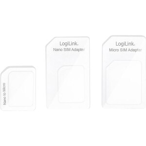 Adattatore per doppia scheda SIM LogiLink - Kit...