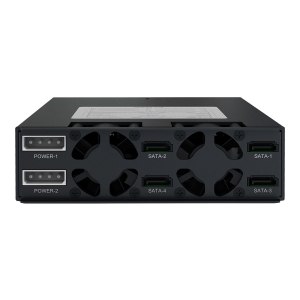 Icy Dock MB994SP-4S - 4 cm - 6 Gbit/s - Potenza - status - Nero - SECC - 146 mm