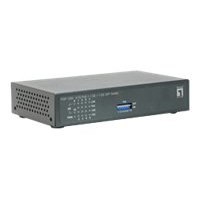 LevelOne FGP-1000 - Switch - 8 x 10/100 (PoE+)