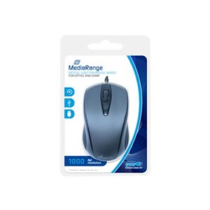 MEDIARANGE Mouse - optical - 3 buttons