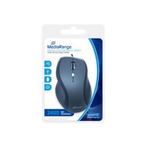 MEDIARANGE Mouse - optical - 5 buttons