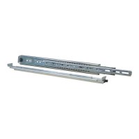 Inter-Tech Gleitschienenmontagesatz - Silber - 1U - 48.3 cm (19")