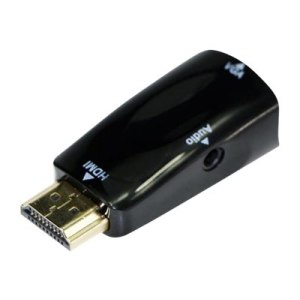 Gembird Cablexpert - Videokonverter - HDMI - VGA - Schwarz