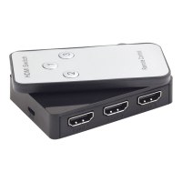 Gembird DSW-HDMI-34 - HDMI - 1.4a - Nero - 480i,480p,576i,576p,720p,1080i,1080p,2160p - 2550 MHz - 4096 x 2160 Pixel