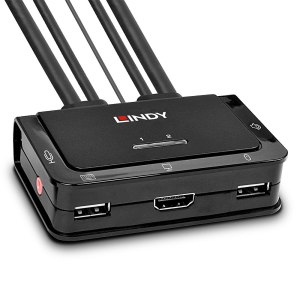 Lindy Compact 2 Port KVM Switch - KVM-Switch