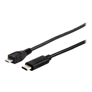 Equip USB-Kabel - Micro-USB Typ B (M) bis USB-C (M)