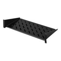 Rittal DK 5501.615 - Mensola per scaffale - Nero - Acciaio - 25 kg - 2U - 48,3 cm (19")