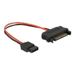 Delock 84873 - 0,1 m - SATA a 15 pin - Slimline SATA a 6...