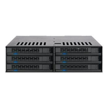 Icy Dock MB326SP-B - Serial ATA III - 2.5" - 438 g - Rack (1U) - Nero