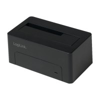 LogiLink Quickport - HDD-Dockingstation - 2,5" / 3,5" gemeinsam genutzt (6,4 cm/8,9 cm gemeinsam genutzt) - SATA 6Gb/s - 600 MBps - USB 3.0