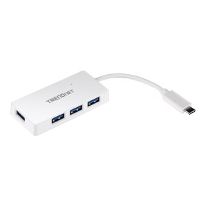 TRENDnet TUC-H4E - Hub - 4 x SuperSpeed USB 3.0 + 1 x USB-C