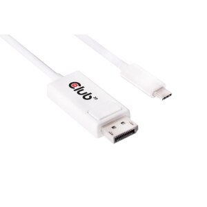 Club 3D DisplayPort cable - USB-C (M) to DisplayPort (M)