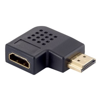 Equip Life - HDMI rechtwinkliger Adapter - HDMI weiblich zu HDMI männlich