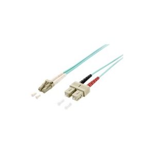 Equip Pro - Patch cable - SC/UPC multi-mode (M) to LC/UPC...