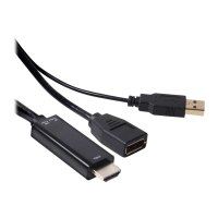 Club 3D Adapter HDMI> DisplayPort* - Adattatore - Digitale/display/video