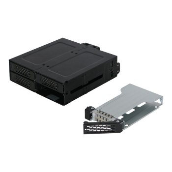 Icy Dock MB607SP-B - 13,3 cm (5.25") - Gabbia HDD - 2.5" - Nero - Metallo - CE - REACH