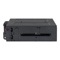 Icy Dock MB607SP-B - 13,3 cm (5.25") - Gabbia HDD - 2.5" - Nero - Metallo - CE - REACH