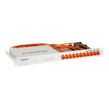 Rackmount.IT RM-FR-T10 - Rackmontagesatz - RJ-45 X 11 - RAL 9003, Signal White - 1U - 48.3 cm (19") - für Fortinet FortiGate 60E, 61E