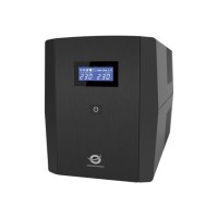 Conceptronic Zeus 03E - USV - Wechselstrom 220-240 V - 720 Watt - 1200 VA - 7 Ah - USB - Ausgangsanschlüsse: 6