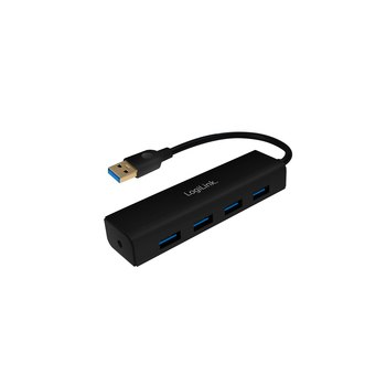 LogiLink Hub - 4 x SuperSpeed USB 3.0 - Desktop