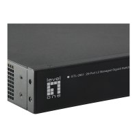 LevelOne GTL-2661 - Switch - 24 x 10/100/1000 + 2 x 10 Gigabit SFP+