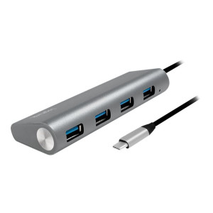 LogiLink USB-C 3.1 hub, 4 port - Hub - 4 x USB 3.1 Gen 1