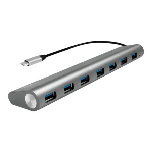 LogiLink USB-C 3.1 7-Port Hub - Hub - 7 x SuperSpeed USB 3.0