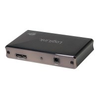 LogiLink UA0282 - USB 3.2 Gen 1 (3.1 Gen 1) Micro-B - USB 3.2 Gen 1 (3.1 Gen 1) Type-A - 5000 Mbit/s - Nero - Alluminio - Cina