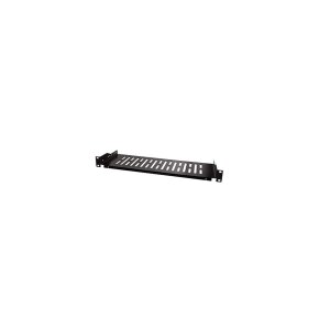 LogiLink Rack - Regal - Schwarz RAL 9005 - 1U - 48,3 cm...