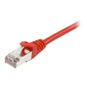 Equip 606502 - 0,5 m - Cat6a - S/FTP (S-STP) - RJ-45 - RJ-45 - Rosso